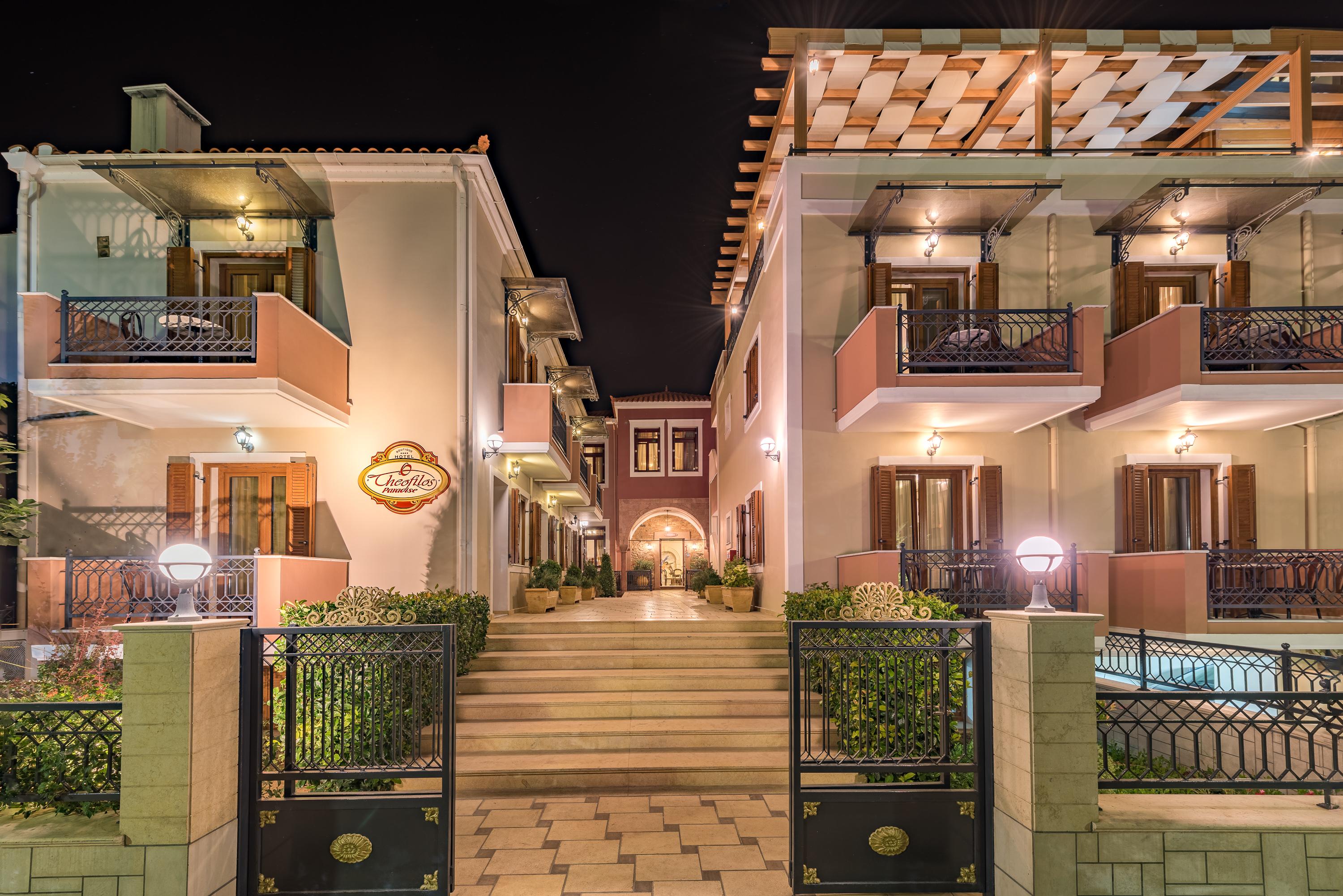 Theofilos Paradise Boutique Hotel Mytilene Exterior photo